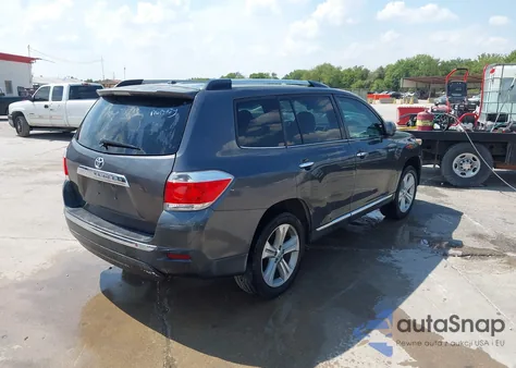 2013 Toyota Highlander Limited V6 из США, поврежденный, VIN 5TDYK3EH6DS120983